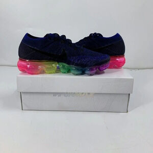 Nike Women's Air Vapormax‎ Be true Lace Up 2017 Rainbow 883274-400 Size 7 NWB